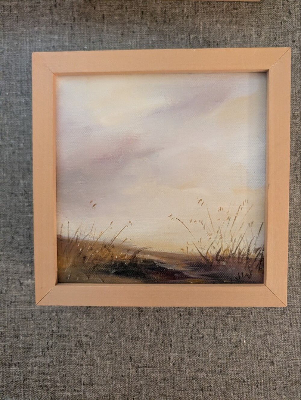 Art - Oil Painting By Jan Wagstaff 6 3/4 X 6 3/4 Inches